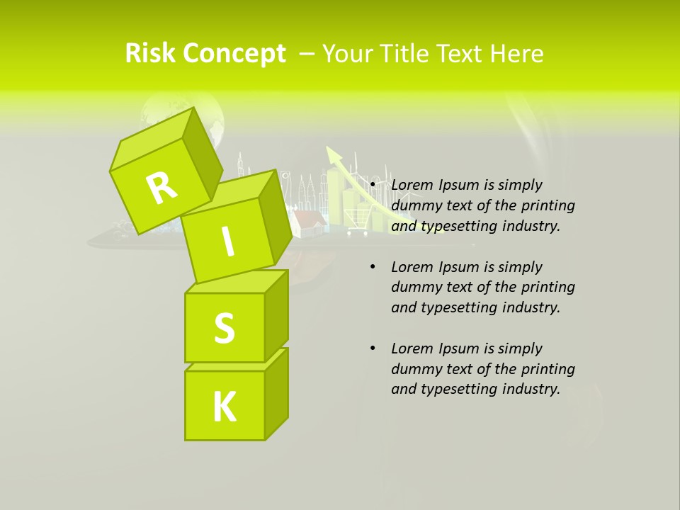 Hold Cloud Mail PowerPoint Template