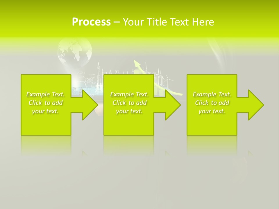 Hold Cloud Mail PowerPoint Template