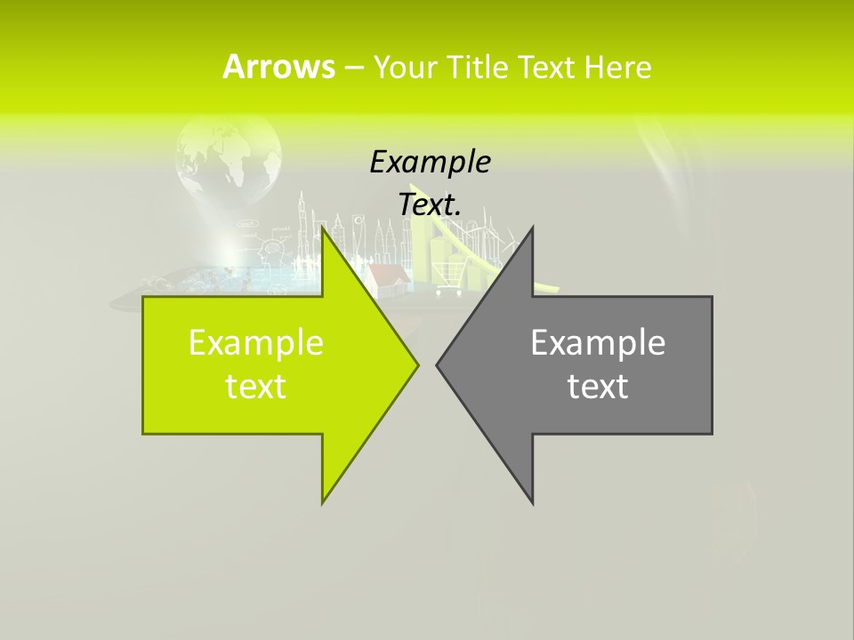 Hold Cloud Mail PowerPoint Template