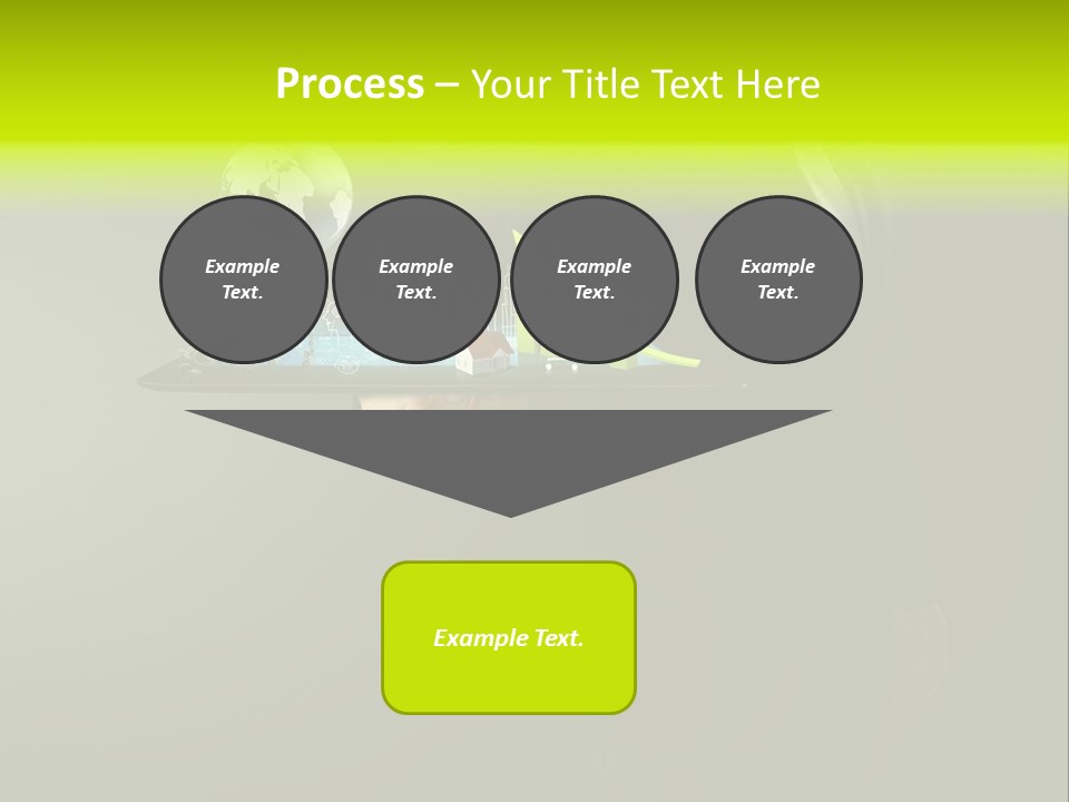 Hold Cloud Mail PowerPoint Template