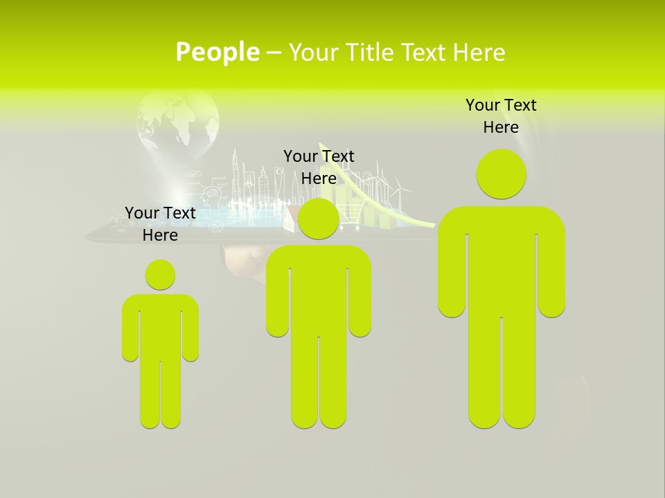 Hold Cloud Mail PowerPoint Template