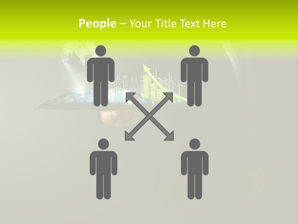 Hold Cloud Mail PowerPoint Template