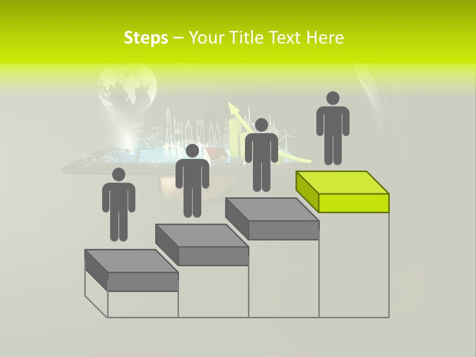 Hold Cloud Mail PowerPoint Template