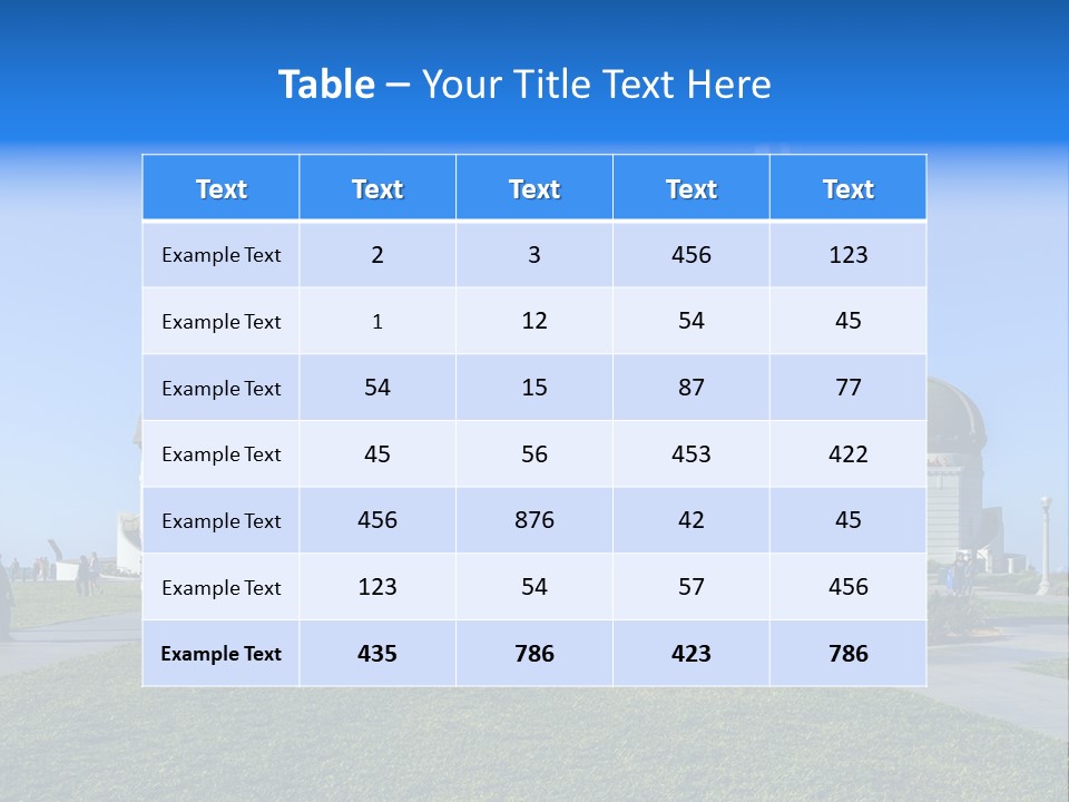 Part Food Still Life PowerPoint Template