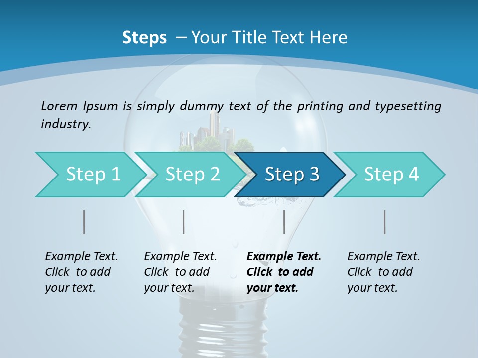 Ecology Idea Nature PowerPoint Template