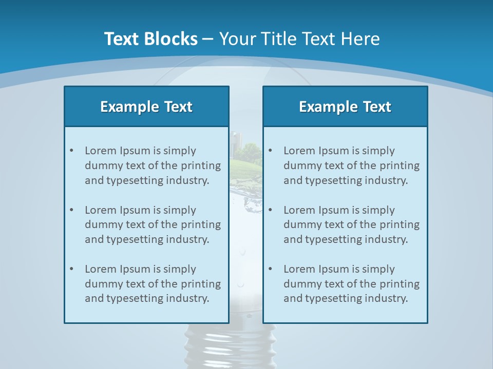Ecology Idea Nature PowerPoint Template