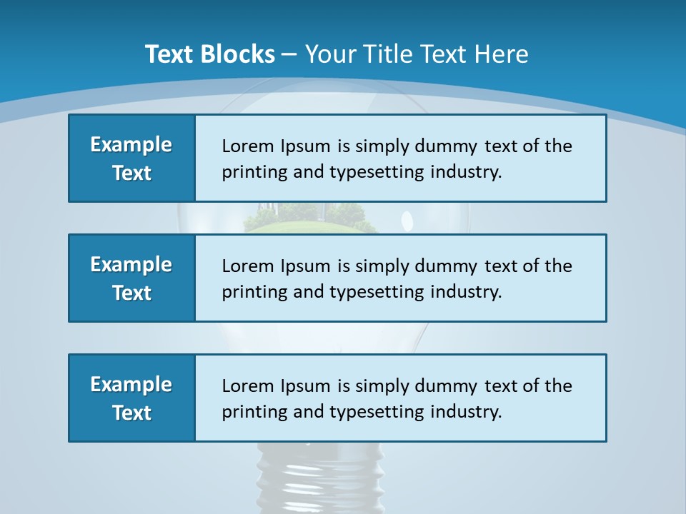 Ecology Idea Nature PowerPoint Template