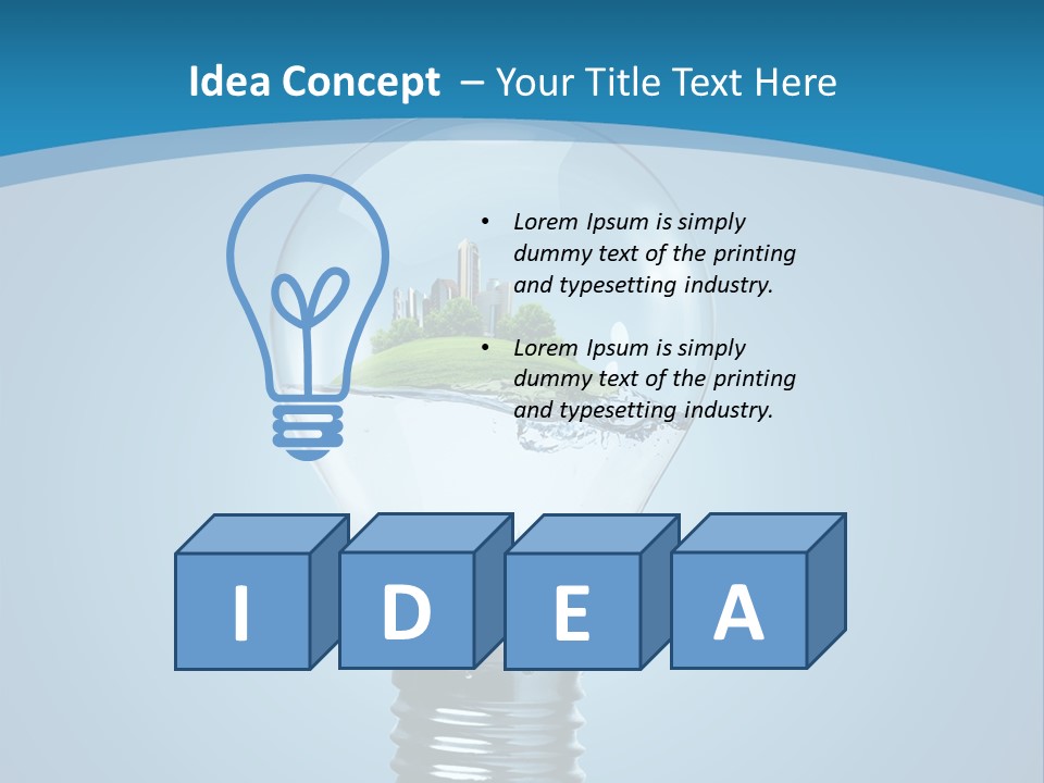 Ecology Idea Nature PowerPoint Template