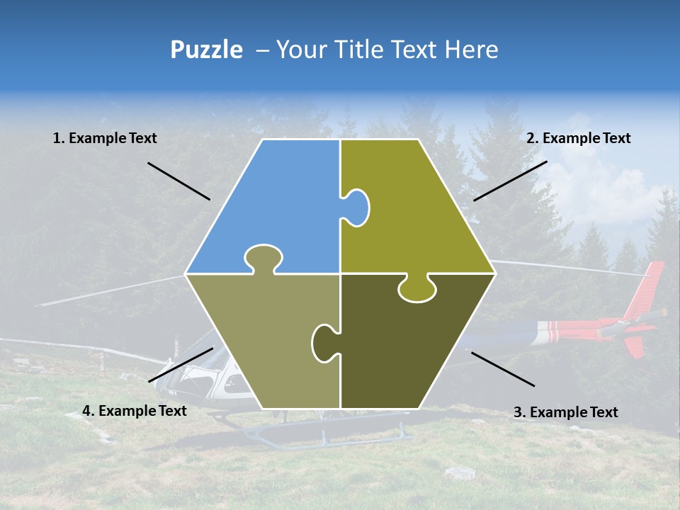 Leisure Explore Airborne PowerPoint Template
