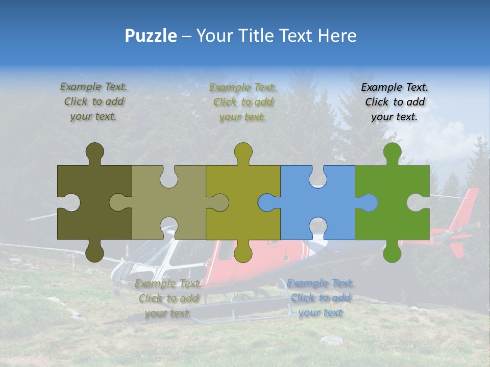 Leisure Explore Airborne PowerPoint Template