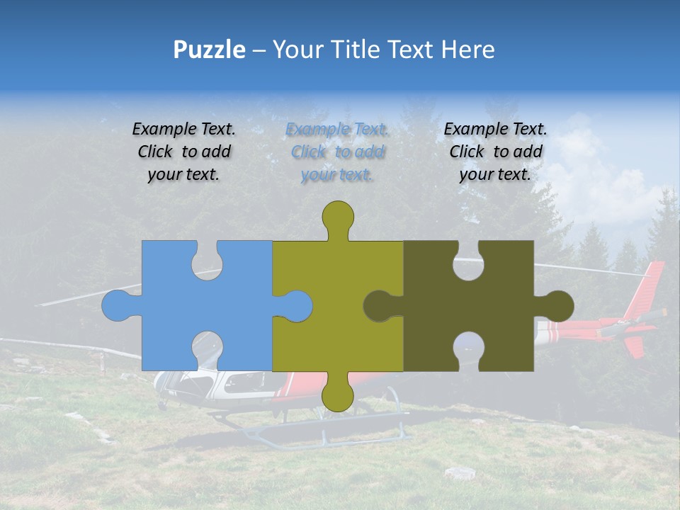 Leisure Explore Airborne PowerPoint Template