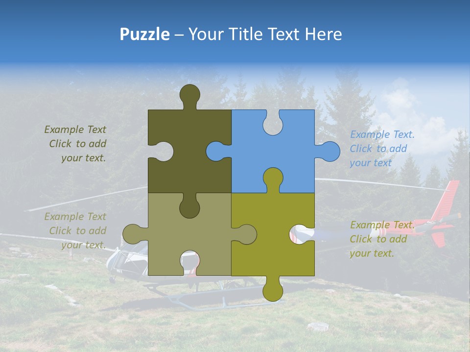Leisure Explore Airborne PowerPoint Template