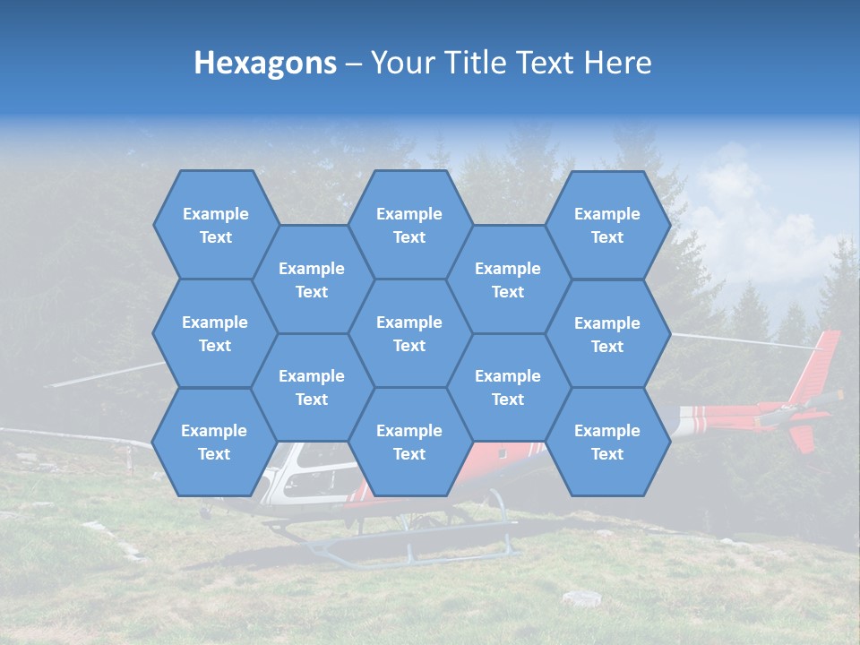 Leisure Explore Airborne PowerPoint Template