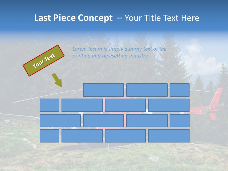 Leisure Explore Airborne PowerPoint Template