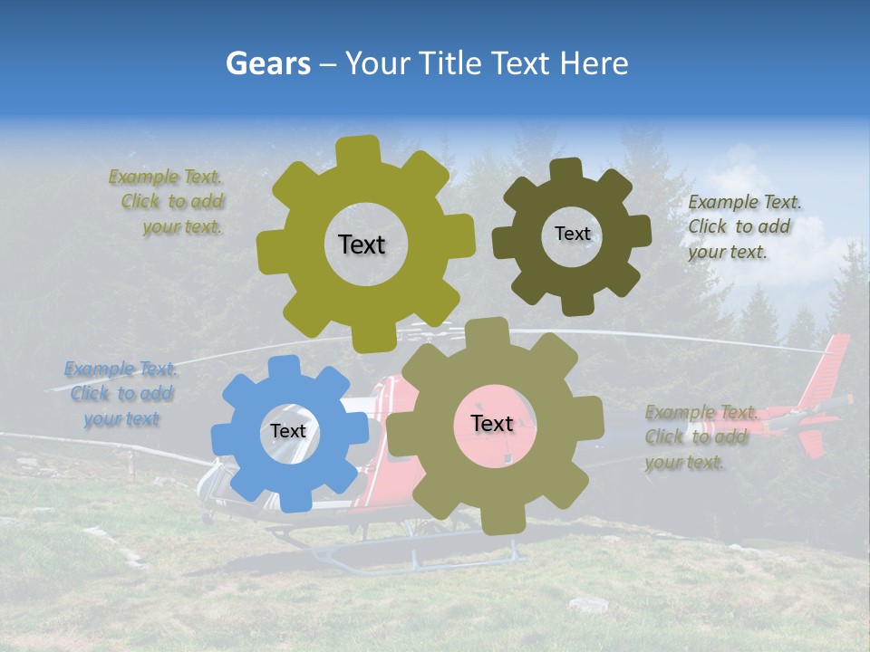 Leisure Explore Airborne PowerPoint Template