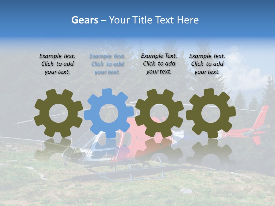 Leisure Explore Airborne PowerPoint Template