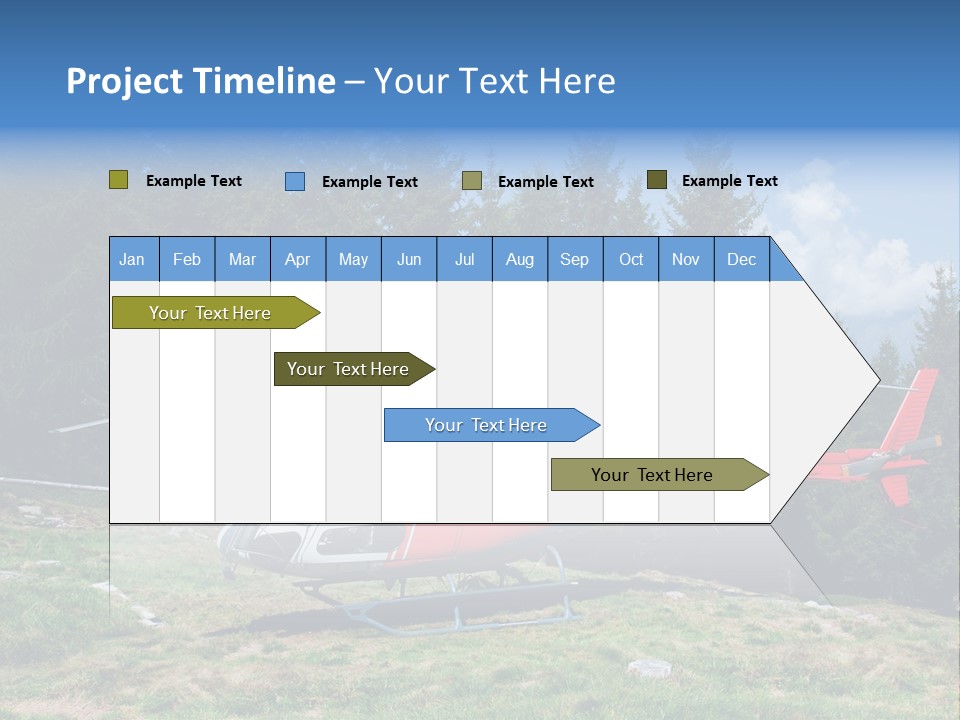 Leisure Explore Airborne PowerPoint Template