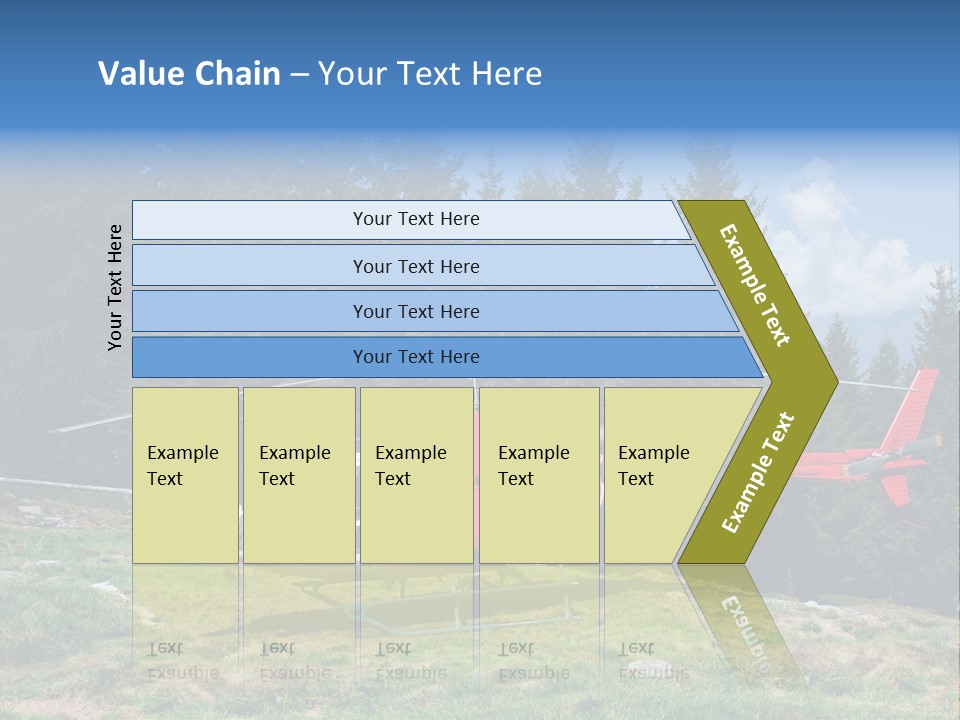 Leisure Explore Airborne PowerPoint Template