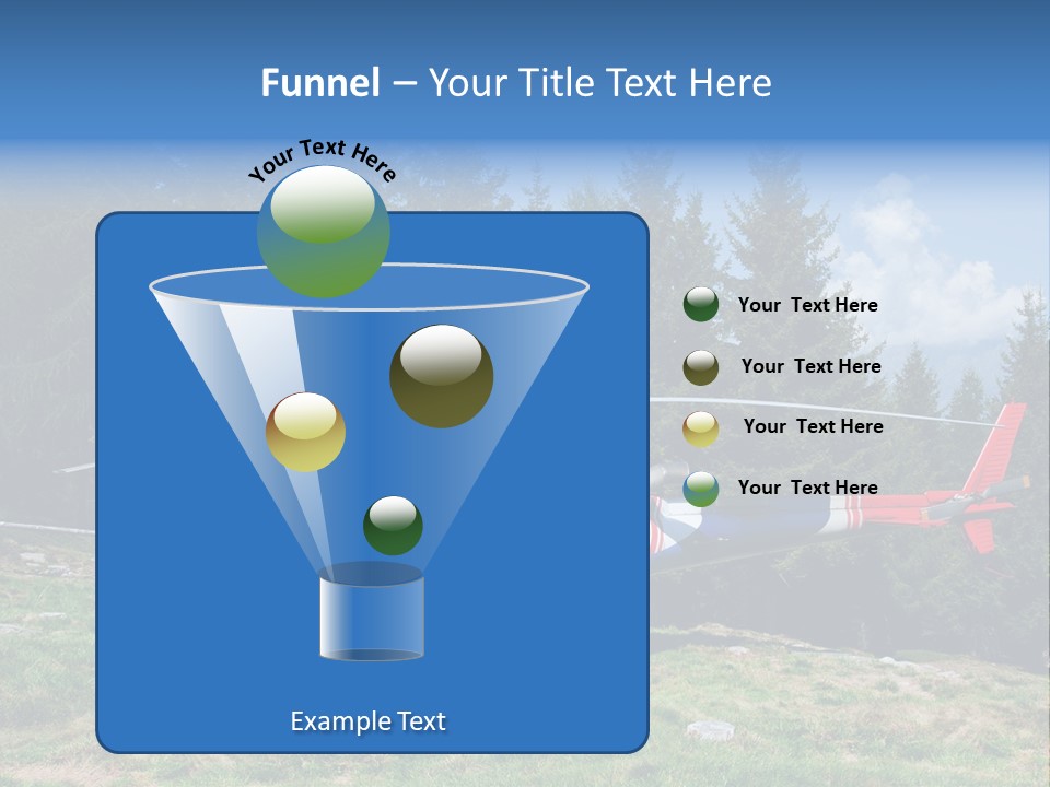 Leisure Explore Airborne PowerPoint Template
