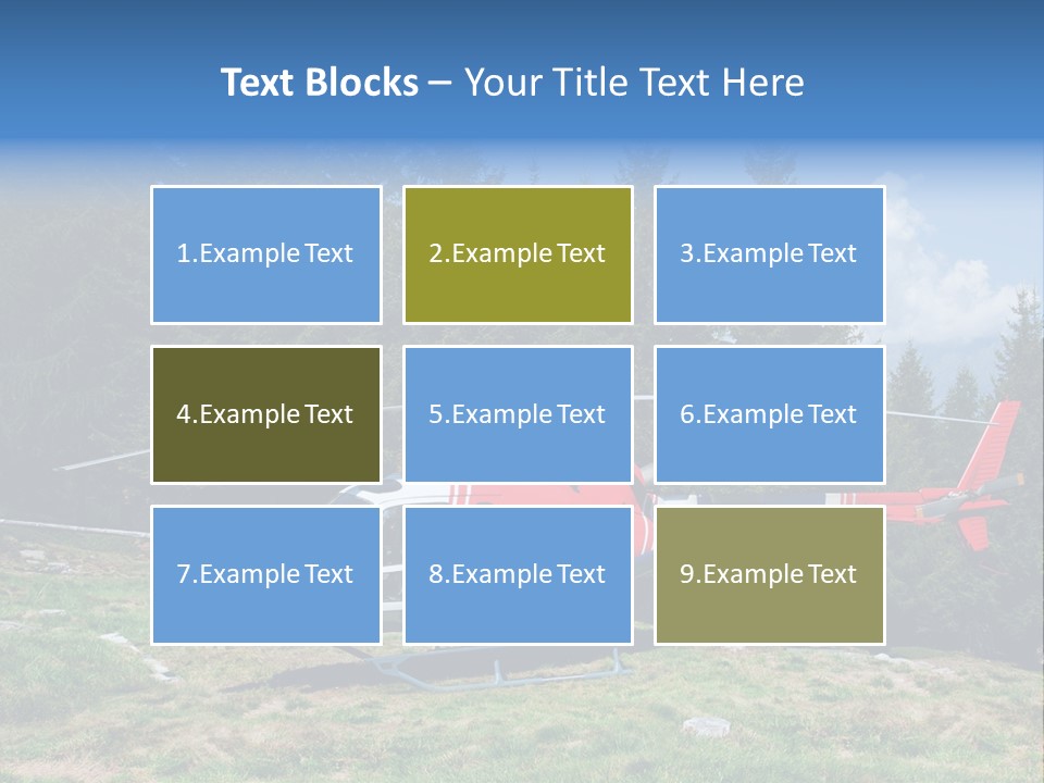 Leisure Explore Airborne PowerPoint Template