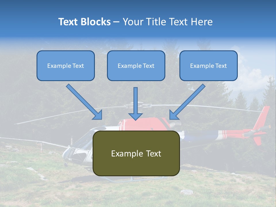Leisure Explore Airborne PowerPoint Template