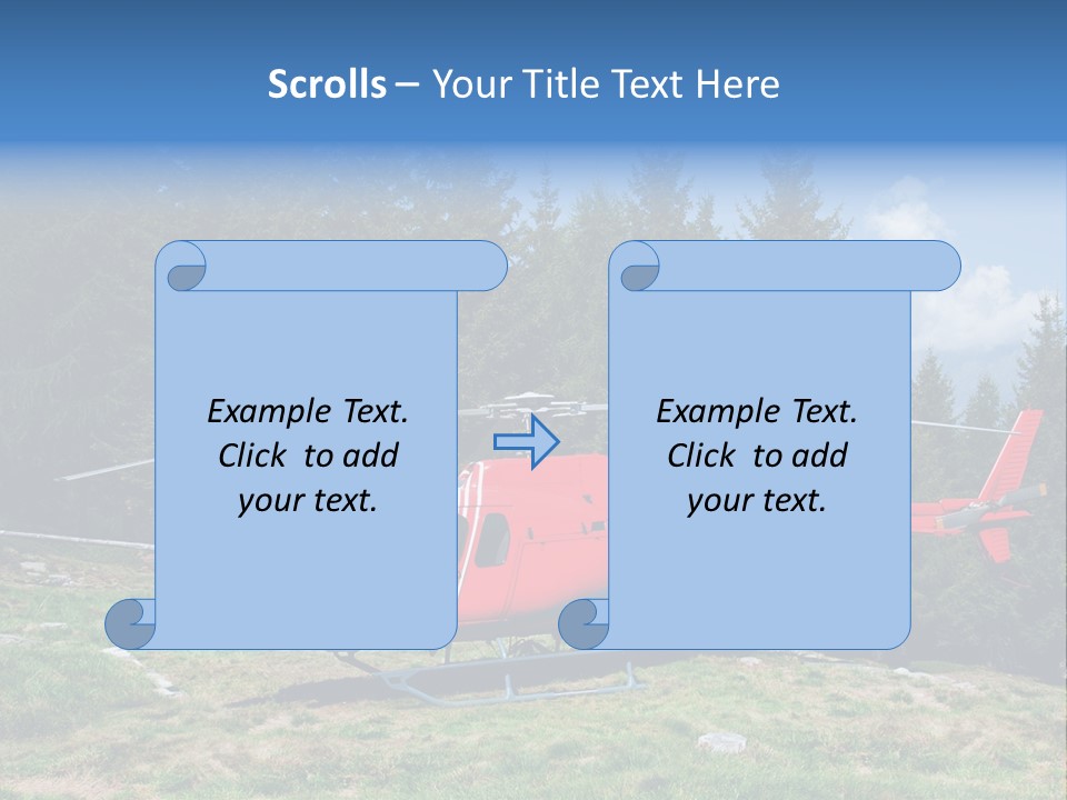 Leisure Explore Airborne PowerPoint Template
