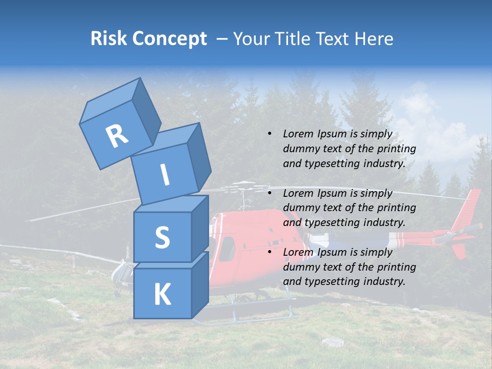 Leisure Explore Airborne PowerPoint Template