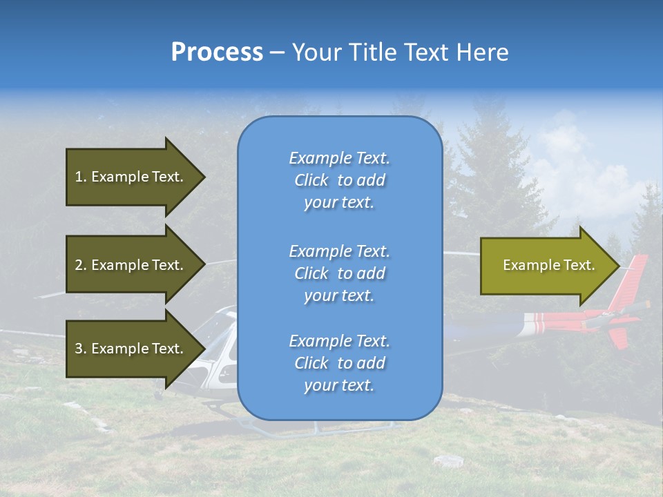 Leisure Explore Airborne PowerPoint Template