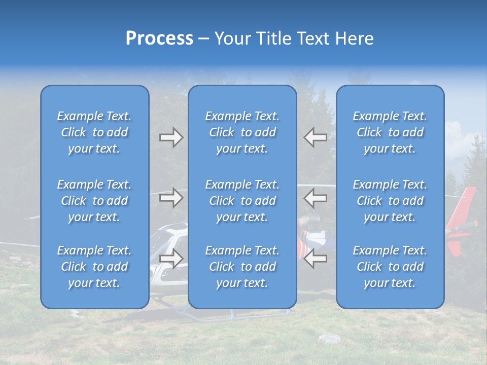 Leisure Explore Airborne PowerPoint Template