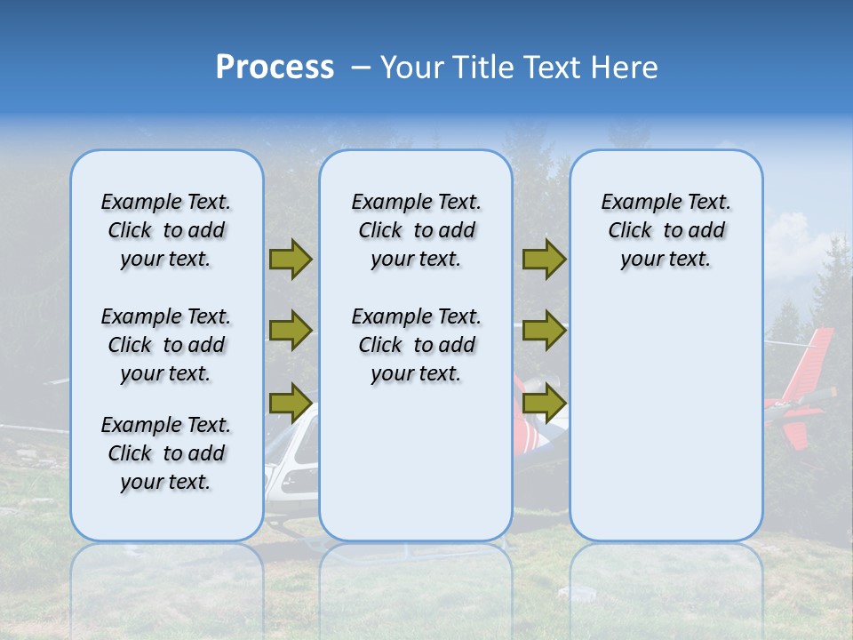 Leisure Explore Airborne PowerPoint Template