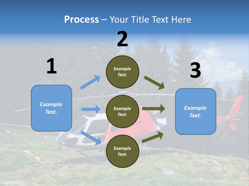 Leisure Explore Airborne PowerPoint Template