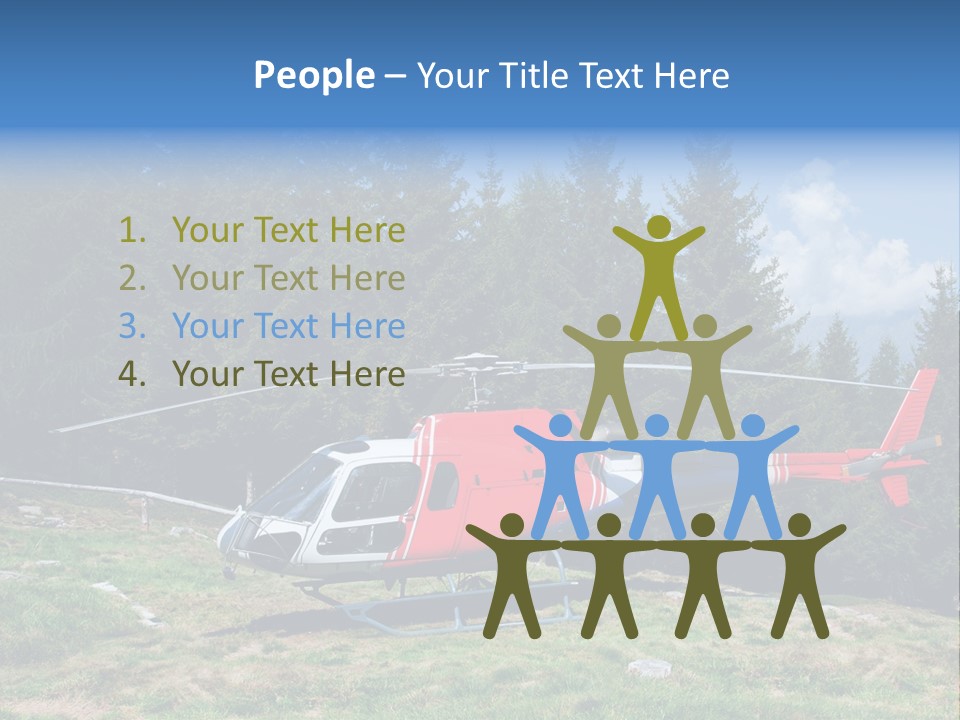 Leisure Explore Airborne PowerPoint Template