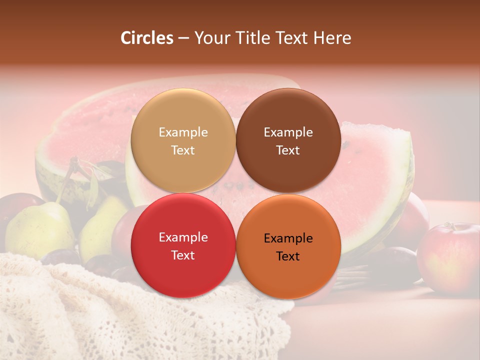 Vitamin Colour Still PowerPoint Template