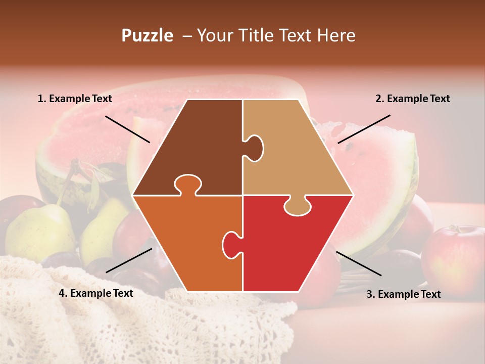 Vitamin Colour Still PowerPoint Template