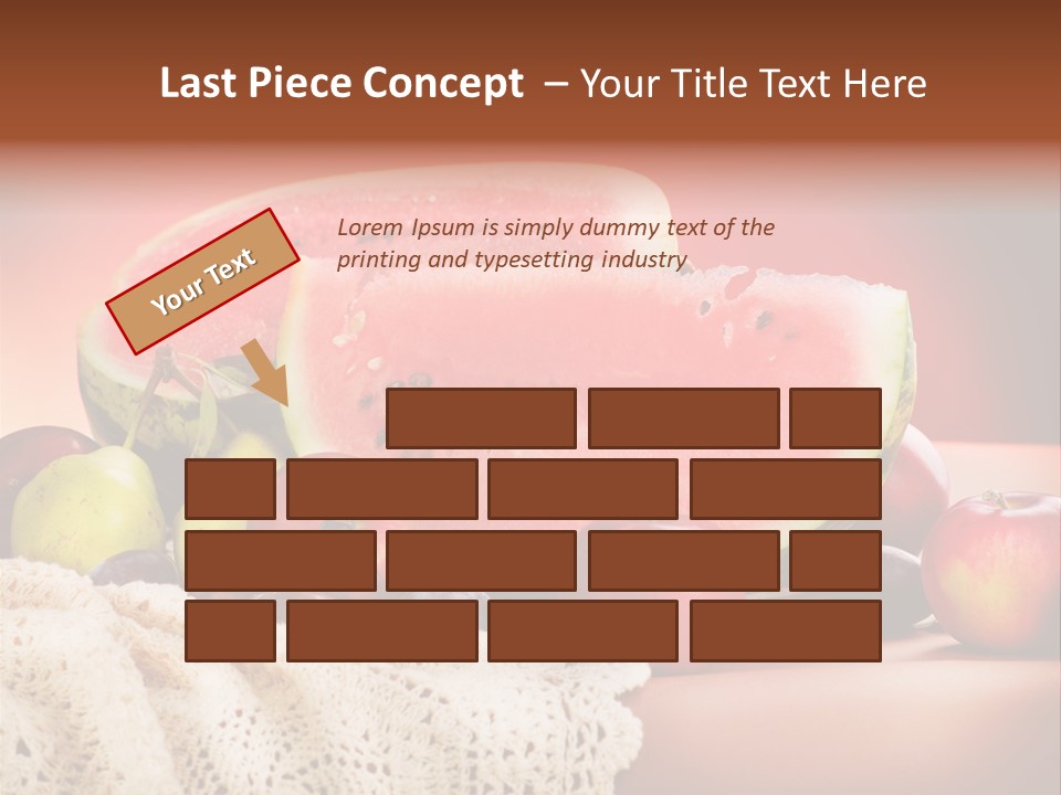 Vitamin Colour Still PowerPoint Template