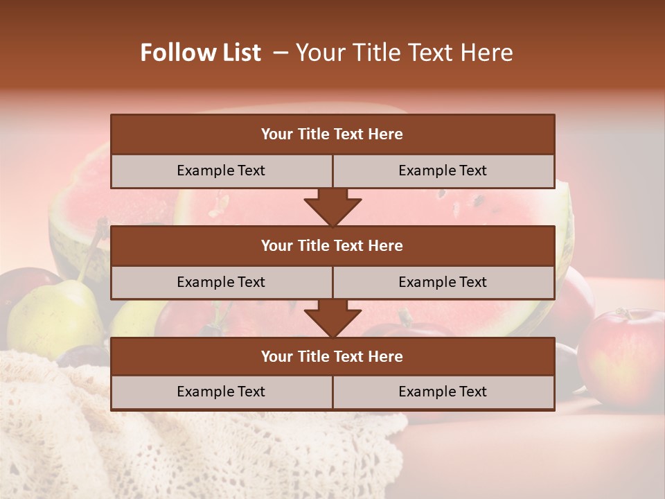 Vitamin Colour Still PowerPoint Template
