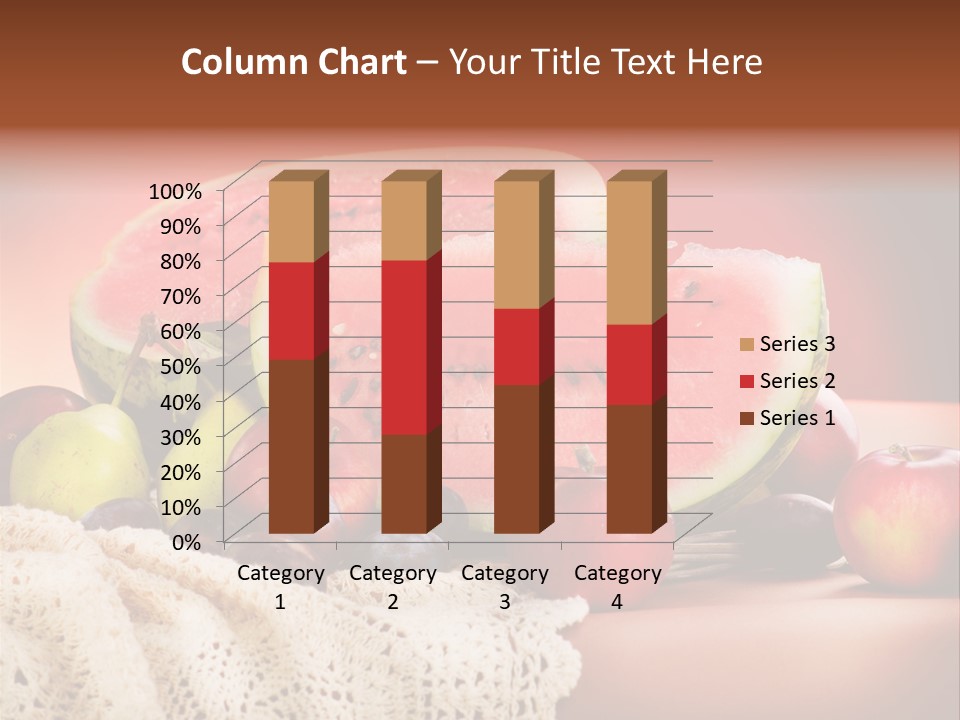 Vitamin Colour Still PowerPoint Template