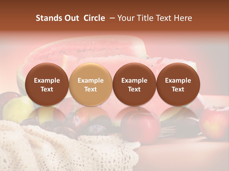 Vitamin Colour Still PowerPoint Template