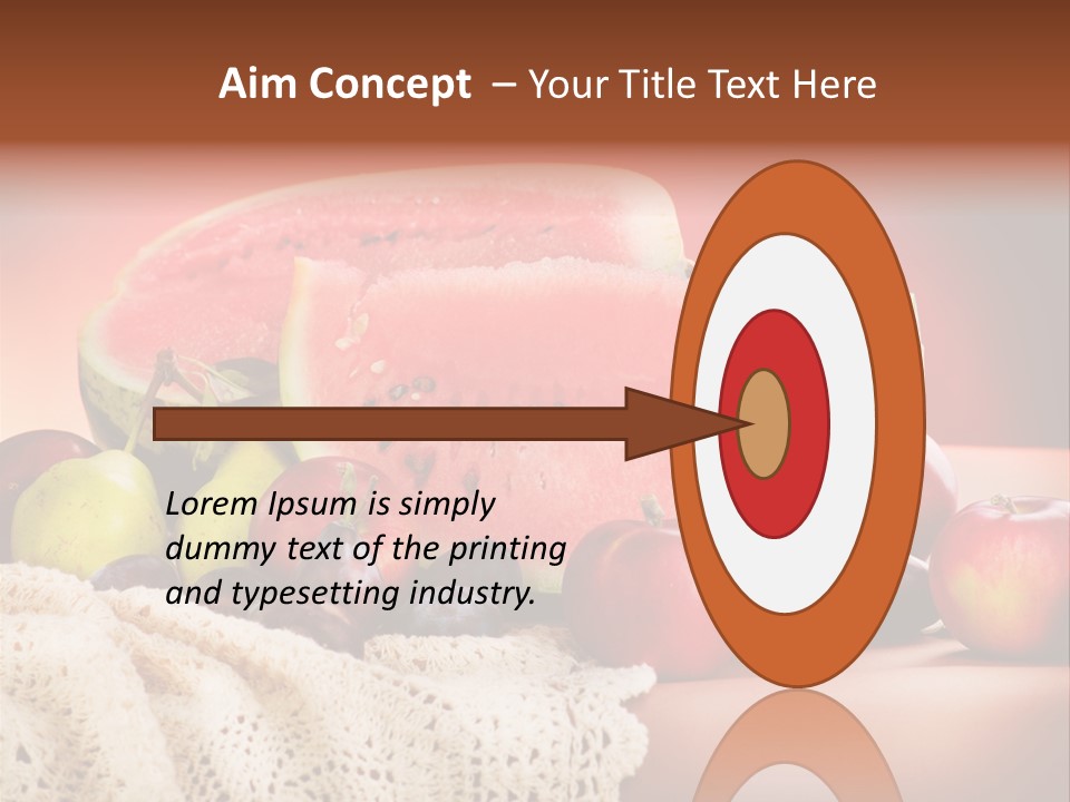 Vitamin Colour Still PowerPoint Template