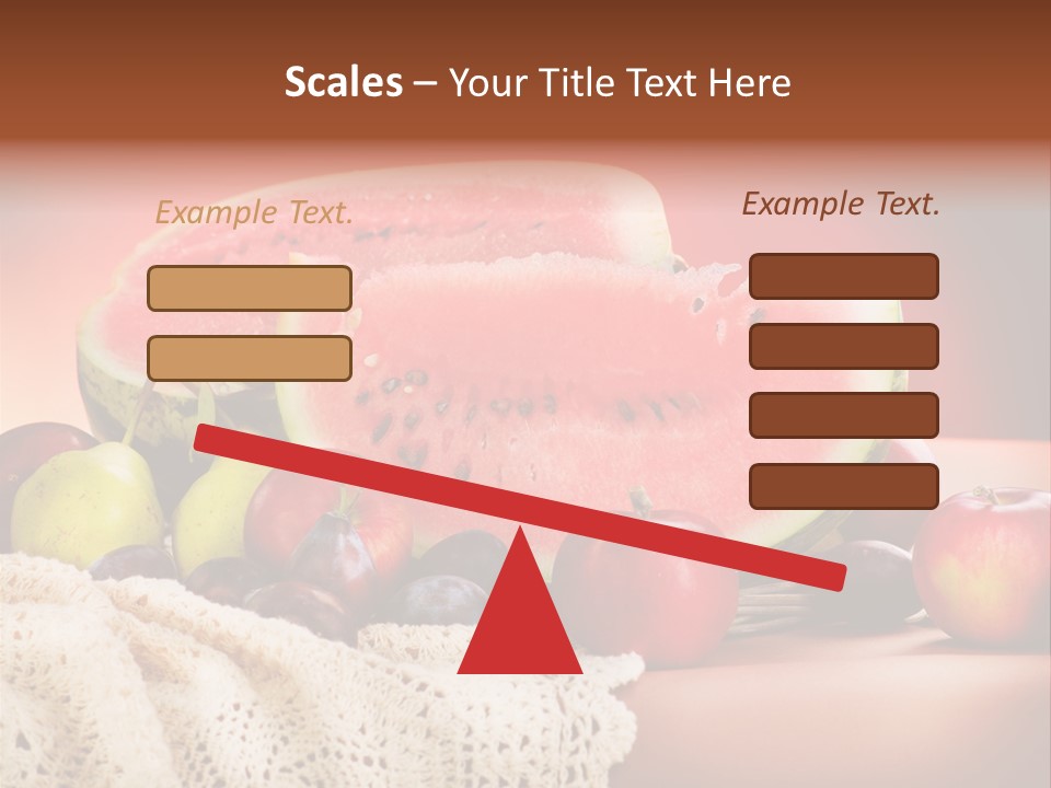 Vitamin Colour Still PowerPoint Template