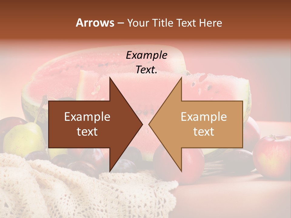 Vitamin Colour Still PowerPoint Template