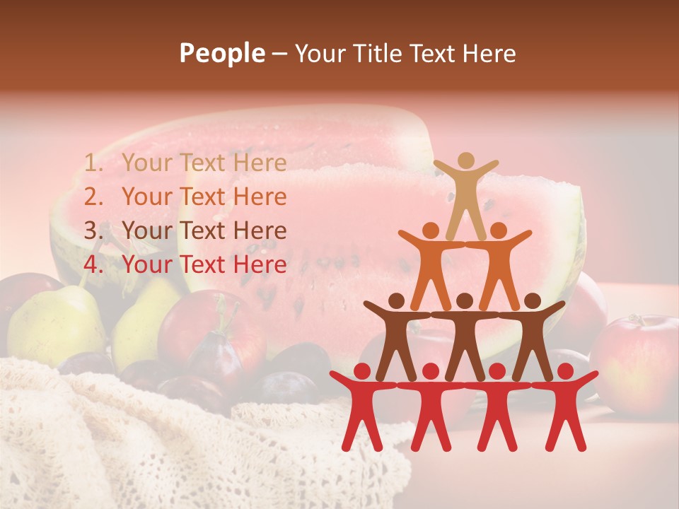 Vitamin Colour Still PowerPoint Template