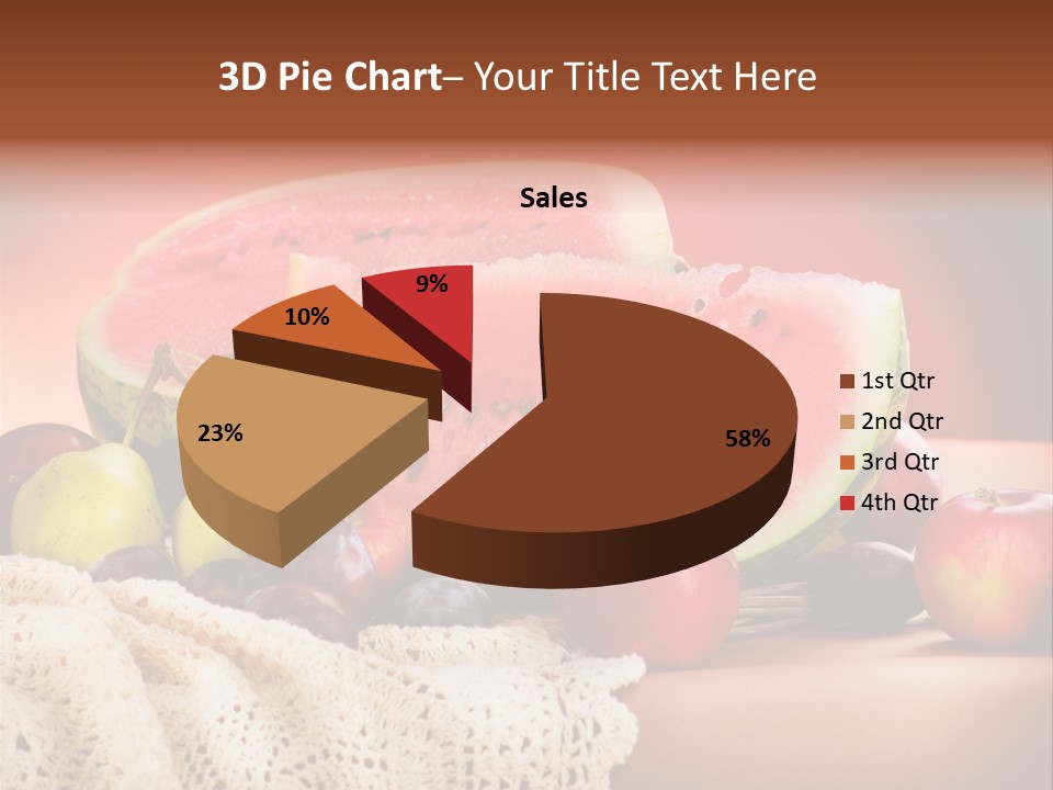 Vitamin Colour Still PowerPoint Template