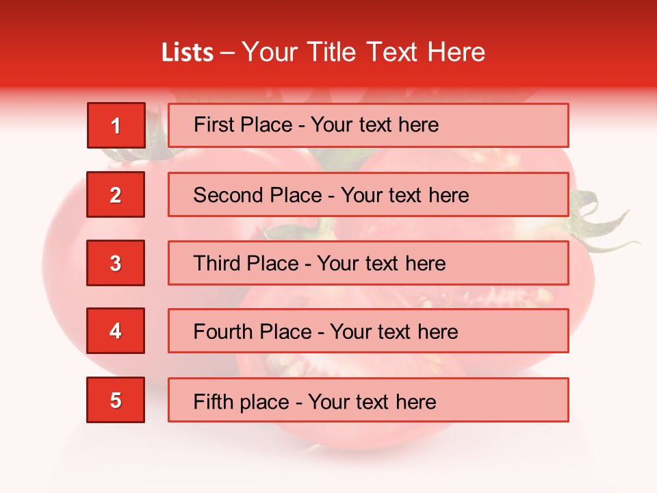 Part Food Still Life PowerPoint Template