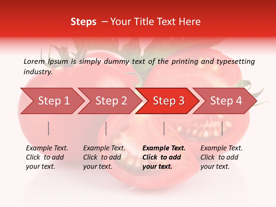 Part Food Still Life PowerPoint Template