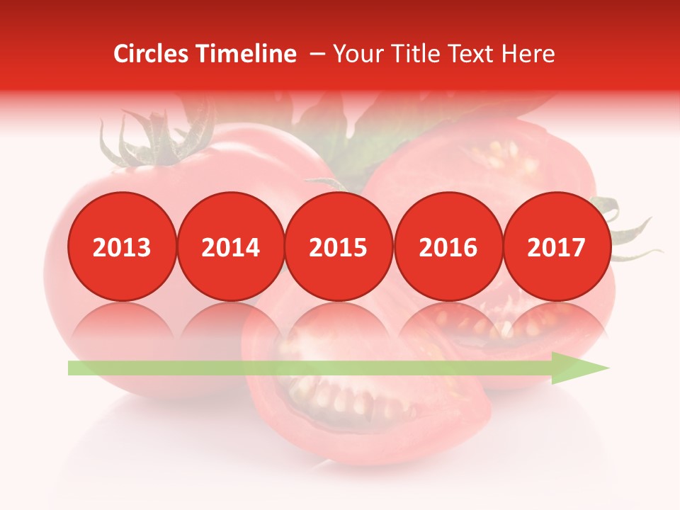 Part Food Still Life PowerPoint Template