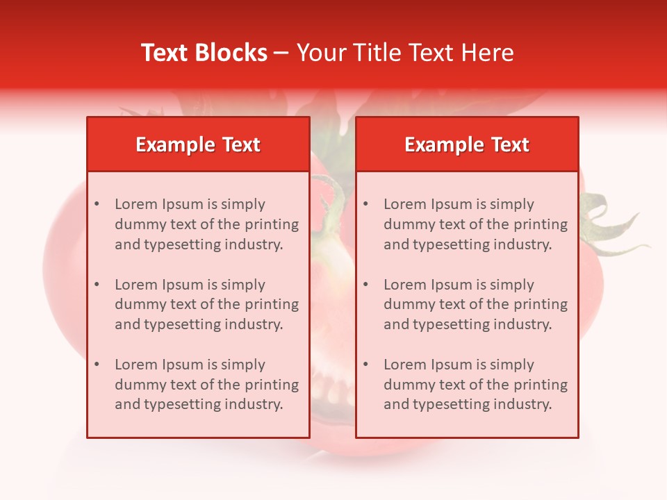 Part Food Still Life PowerPoint Template