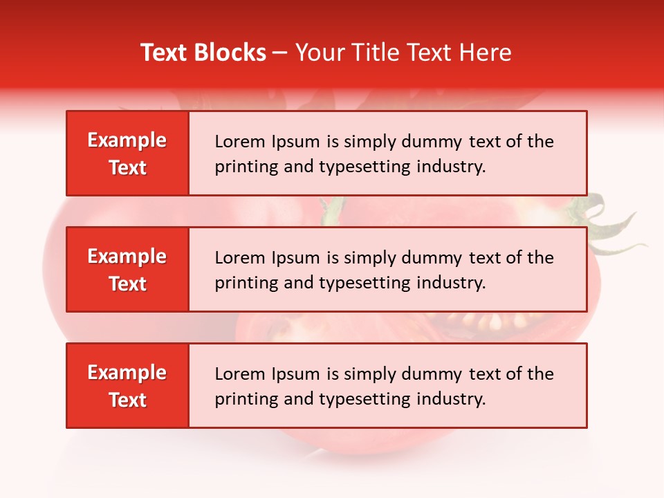 Part Food Still Life PowerPoint Template
