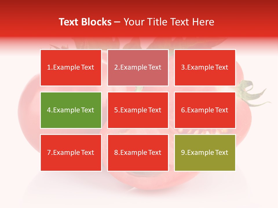 Part Food Still Life PowerPoint Template