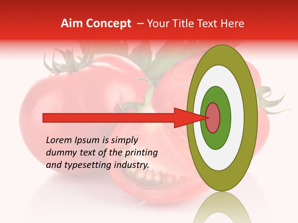 Part Food Still Life PowerPoint Template